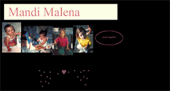 Desktop Screenshot of mandi.malena.net