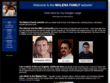 Tablet Screenshot of malena.net